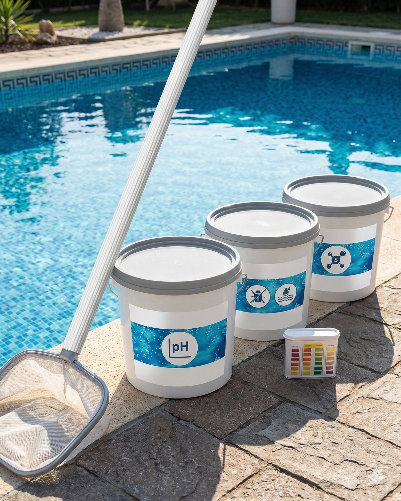 Hochwertige Pool-Pflegeprodukte und Wasseraufbereitung von MyPool Services